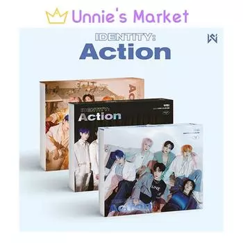 Третий мини-альбом WEi [IDENTITY : Действие] + Бесплатный подарок Random ver,No poster