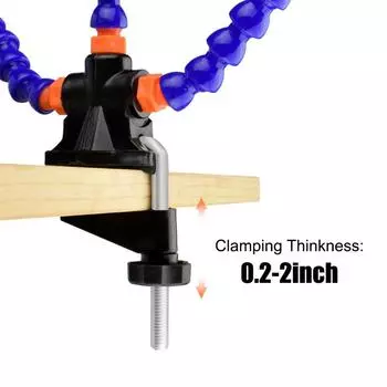 Третий помощник ручной инструмент держатель паяльника настольный зажим сварочная станция QDE