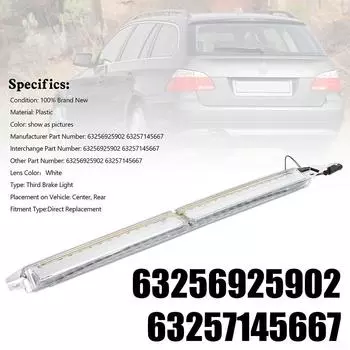 Третий стоп-сигнал для 5 серии E60 E61 Facelift 2007-2010 63256925902 Белый