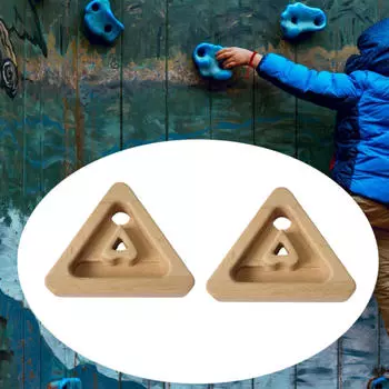 Треугольная доска для скалолазания, 2 шт., доска для подтягивания, фингерборд, рок-тренинг для