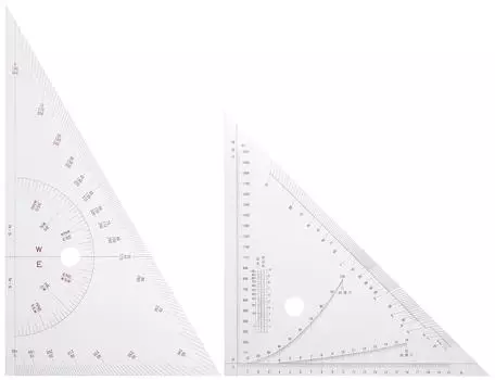 Треугольная линейка Учида Иноуэ 35 см x 3 мм 014-0055