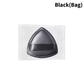 Треугольная вельветовая пуховка для пудры Мука для пиццы Мини спонж для макияжа лица Косметика Моющийся Легкий Инструмент для макияжа для влажного и сухого использования Красота