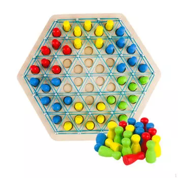 Треугольник Настольная игра Цепные шахматы Семейное развлечение Головоломка Игрушка Резинка