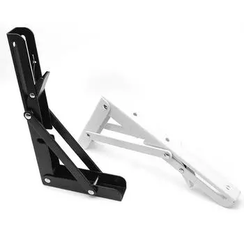 Треугольники, складной угловой кронштейн, кронштейн для подшипника, полка, домашний стол, скамейки, настенная опора 14 белый