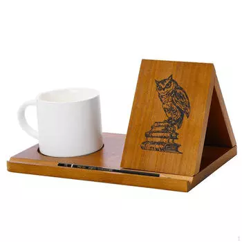 Треугольный держатель для книг Valet, легко моющийся, декоративный, тумбочка из дерева