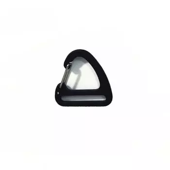 Треугольный карабин из алюминиевого сплава 5 цветов для активного отдыха на природе, высококачественный инструмент для кемпинга и пешего туризма чёрный