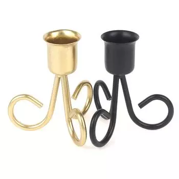 Треугольный подсвечник, подсвечник для свадебной вечеринки, винтажный стиль, украшение для рабочего стола золотой