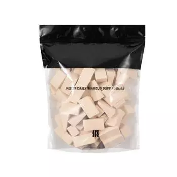 Треугольный спонж для ежедневного макияжа MERZY 100 шт., 1 шт.