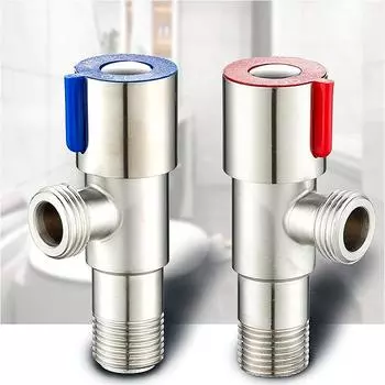 Треугольный туалетный клапан из нержавеющей стали с водостоком и нагревателем для аксессуаров для ванной комнаты