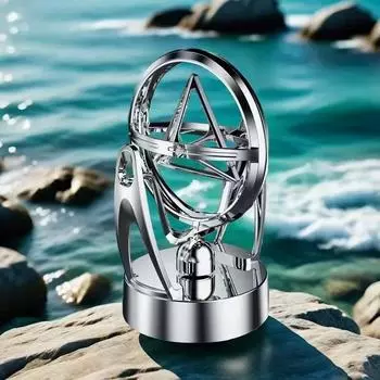 Треугольный вечный двигатель настольная модель домашнего декора маленькие вращающиеся магнитные качели небесный инструмент украшение пути подарок новый