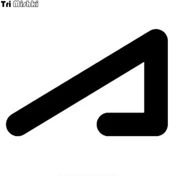 Tri Mishki 19,8*30 см зимние наклейки для автомобиля с узором AcademeG, виниловые наклейки, аксессуары, стикер для автомобиля HZX201