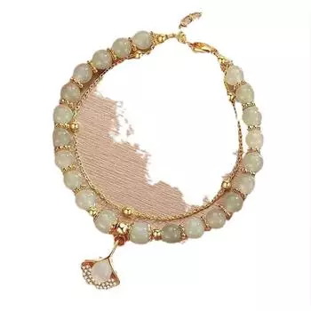 Три удачи гинкго браслет литературный ретро свет роскошь