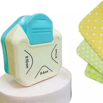 Три в одном, угловые скруглители, угловой тиснитель, угловой резак, самодельный резак для фотокарточек, визиток, круглый резак, резак для бумаги