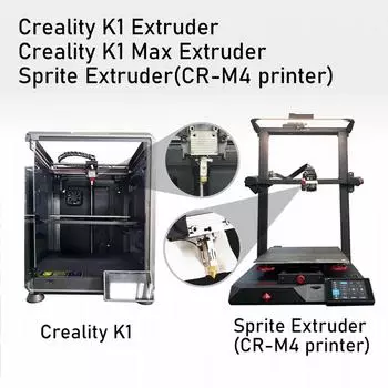Trianglelab CHCBOT Hotend совместим с Creality K1 Creality K1 Max CRM4 Sprite Extruder серебряный