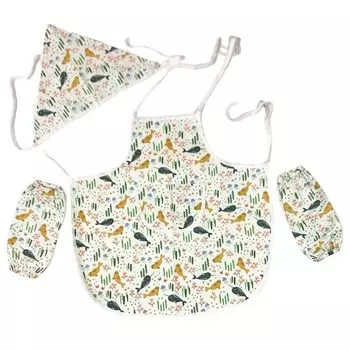 Triangular Arm 3 Piece Seal For 90cm 120cm S20405411ONE SIZE S204054 Seal ONE [Shelly Mimi] Children s Apron, Sling, Cover, Set, White, -