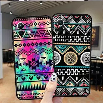 Tribal Pattern Phone Case For Xiaomi Redmi 7A 8 8A 10 9T 9 9A 10A Pro Note 9S 11 10S 7 11S Plus Back Cover Redmi 7