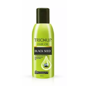 Тричуп: масло для волос с черным Тмином (100 мл), Trichup Black Seed Oil, Vasu 13.28125
