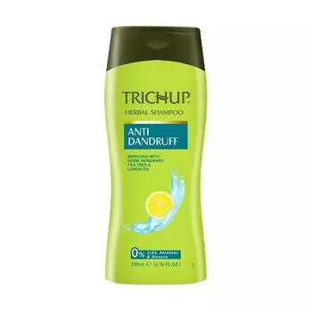 Тричуп: шампунь против перхоти (200 мл), Trichup Anti Dandruff Herbal Shampoo, Vasu 16.875