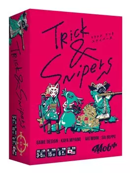 Trick Snipers 15 лет Настольная игра Mob+ & (3-5 игроков, минут, 6+)