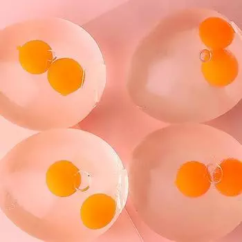 Tricky Decompression 3D Egg Pinch Ball Силиконовый Push Its Bubble Антистрессовые игрушки