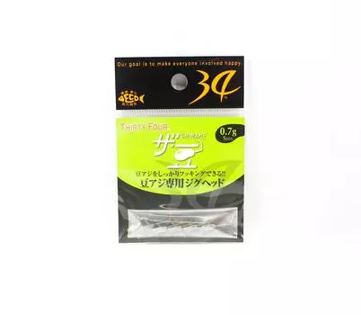 Тридцать четыре джиг-головки The Mame 0,7 грамма 5 штук в упаковке (2159)