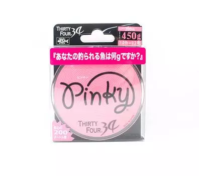 Тридцать четыре розовых эфирных линии 200 м 0,2 (1015) розовый