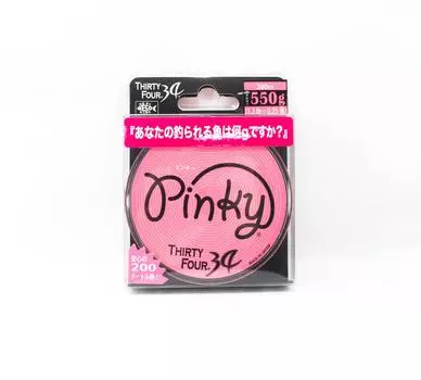 Тридцать четыре розовых эфирных линии 200м 0,25 (0383) розовый