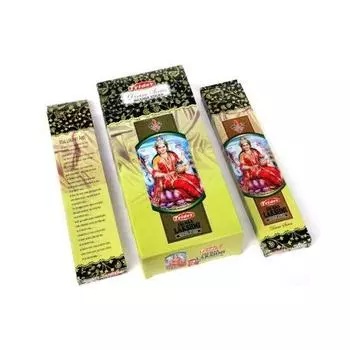 Тридев Джай Маа Лакшми Агарбатти/Ароматические палочки | Божественная серия | Аромат | Преданный | 6 шт * 20 г для пуджи/поклонения/религиозных мероприятий