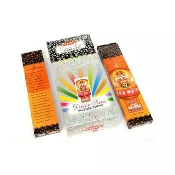 Тридев Джай Шри Брахма Агарбатти/Ароматические палочки | Божественная серия | Аромат | Преданный | 6 шт * 20 г для пуджи/поклонения/религиозных мероприятий