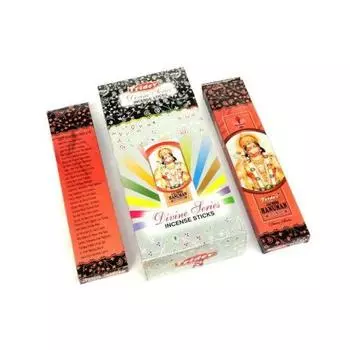 Тридев Джай Шри Хануман Агарбатти/Ароматические палочки | Божественная серия | Аромат | Преданный | 6 шт * 20 г для пуджи/поклонения/религиозных мероприятий