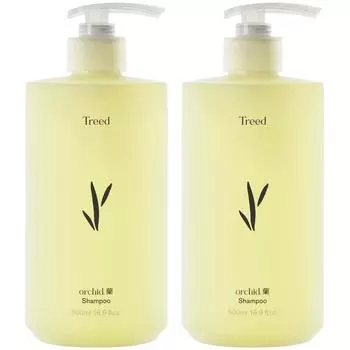 Tried Orchid Orchid Shampoo, 2 packs, 500ml
