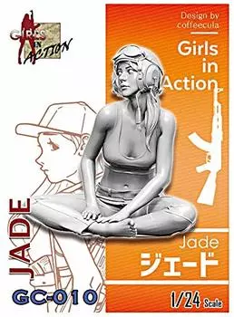 Trifactory Girls in Action Series Нефритовый набор из смолы 1/24 GC-010