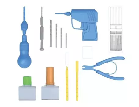Trifactory IDEA series figure model production tool set 1 with etching scissors resin kit molding color 1/12 etc. ID-10