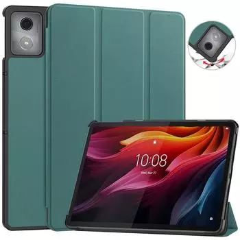Trifold 11,45 дюймов Магнитный складной чехол для планшета Lenovo Tab K11 Plus 2024 TB230XC TB352FU Защитный чехол-подставка Tab K11 Plus 2024 чёрный