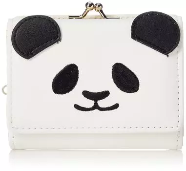 Trifold Wallet Gamaguchi Panda A39 White [Aldi]
