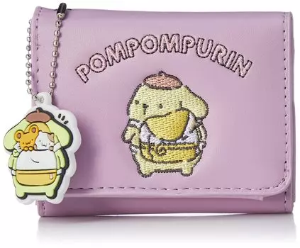 Trifold Wallet Sanrio Characters Trifold Wallet Pastel Purple [Sanrio] Women s PPP-WLT04
