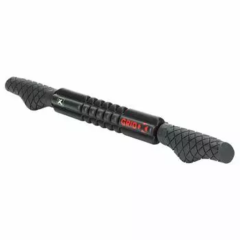 Триггерная точка Fascia Grid Foam Roller Миофасциальный релиз Жесткий тип массажного ролика Палочка Foam Roller Растяжка Тренировка Самостоятельный массаж Черный Triggerpoint чёрный