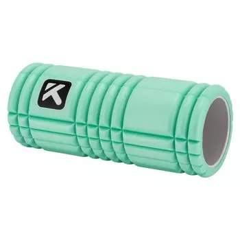 Триггерная точка Фасция Пенный ролик Сетка Миофасциальный релиз Мята 22129 GRID Пенный ролик Растяжка Тренировка Самостоятельный массаж Спортивное оборудование Фитнес [Триггер мятный