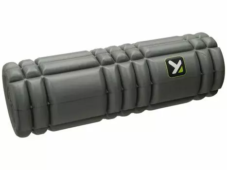 TriggerPoint Core Solid Foam Roller с онлайн-инструкцией, серый, мультиплотный, 12 дюймов серый