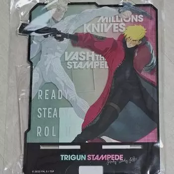 Trigun Stampede Rope Shoe Акриловая подставка для ножей Акриловая подставка