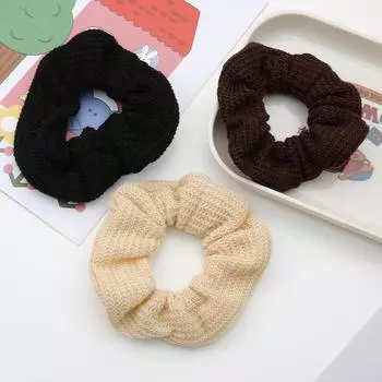Трикотаж Эластичность Прочность Повязка На Голову Кольцо Для Волос Головной Убор Для Девочек Милая Резинка Аксессуары Для Волос розовый