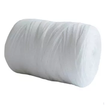 Трикотажная пряжа спагетти декор вязание крючком ткань толстая ткань для подушки кровать для питомца белый