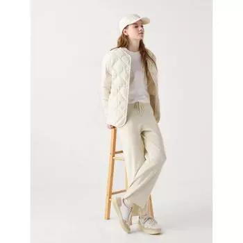 Штаны Uniqlo Japan с трикотажной резинкой, которые можно стирать 09 BLACK/XS