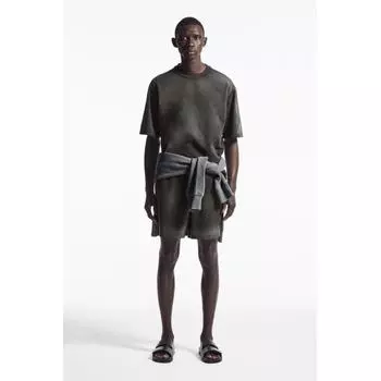 Трикотажные шорты COS Japan с кулиской Black/XS