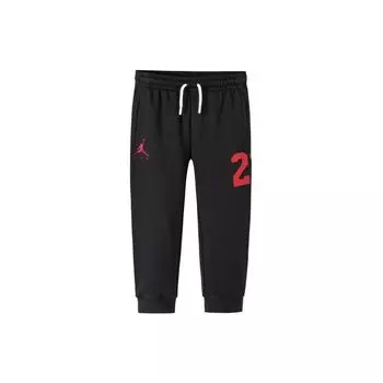 Трикотажные спортивные брюки Jordan Classic 23 с логотипом, детские, черные, JD2132041GS-001 S