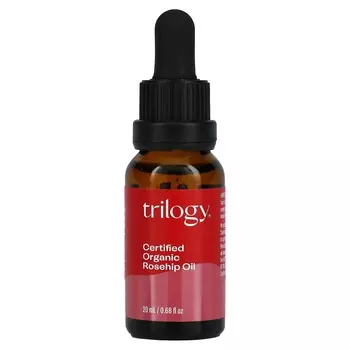 Trilogy Сертифицированное органическое масло шиповника, 0,68 жидких унций (20 мл)