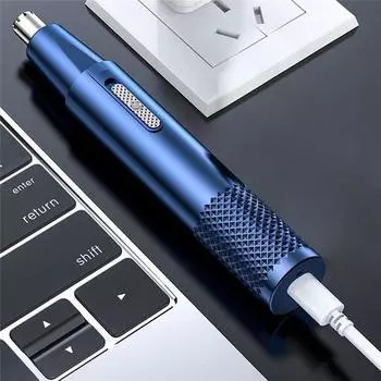 Триммер Бритва Удаление Бритье Электрический USB зарядка Чистый Уход Набор 15*1*1cm белый