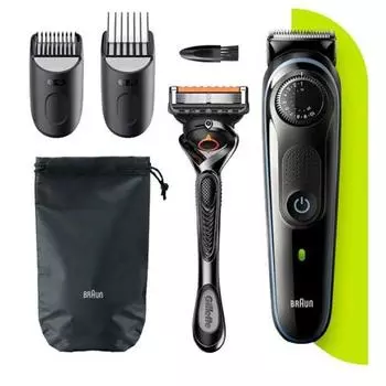 Триммер для бороды BRAUN BT5341 TU прозрачный
