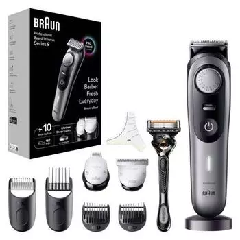 Триммер для бороды BRAUN BT9420 TU прозрачный