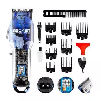 Триммер для бороды и волос BECKER BLUE MOTION